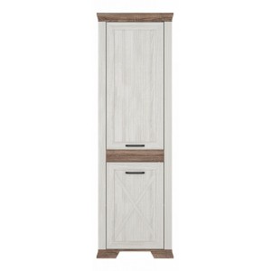 Шкаф для белья Marselle REG2DP древесина коричневая светлая ясень 665x455x2105(BRW_70004463)