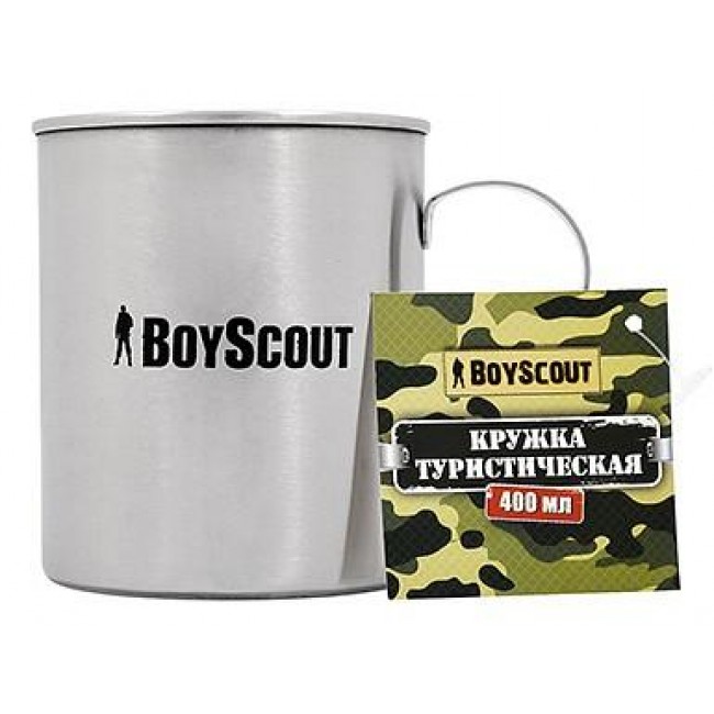Кружка туристическая (0.4 л) BoyScout 61156  0.4 л(BSC_61156)