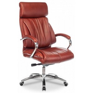 Кресло для руководителя T-9904NSL коричневый BUR_1473365