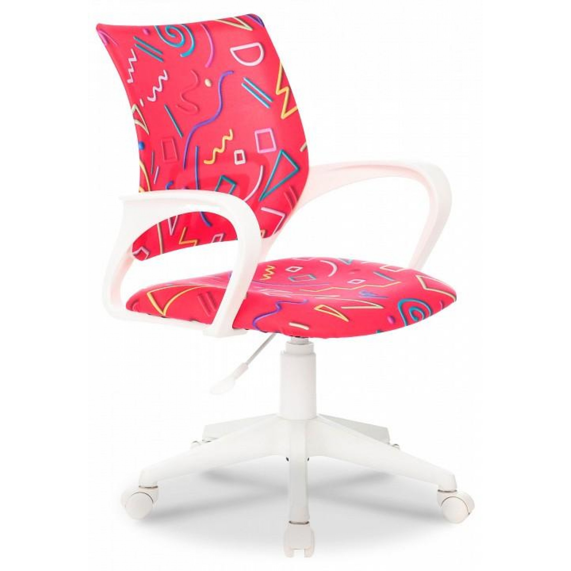 Кресло компьютерное KD-W4 розовый 580x440x890-985(BUR_1623215)