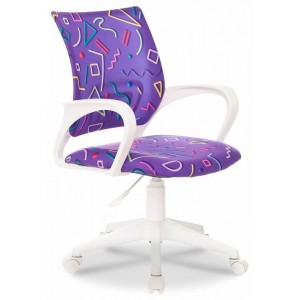 Кресло компьютерное KD-W4 фиолетовый 580x440x890-985(BUR_1623217)