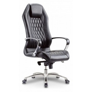 Кресло для руководителя Бюрократ Aura/Black    BUR_375551