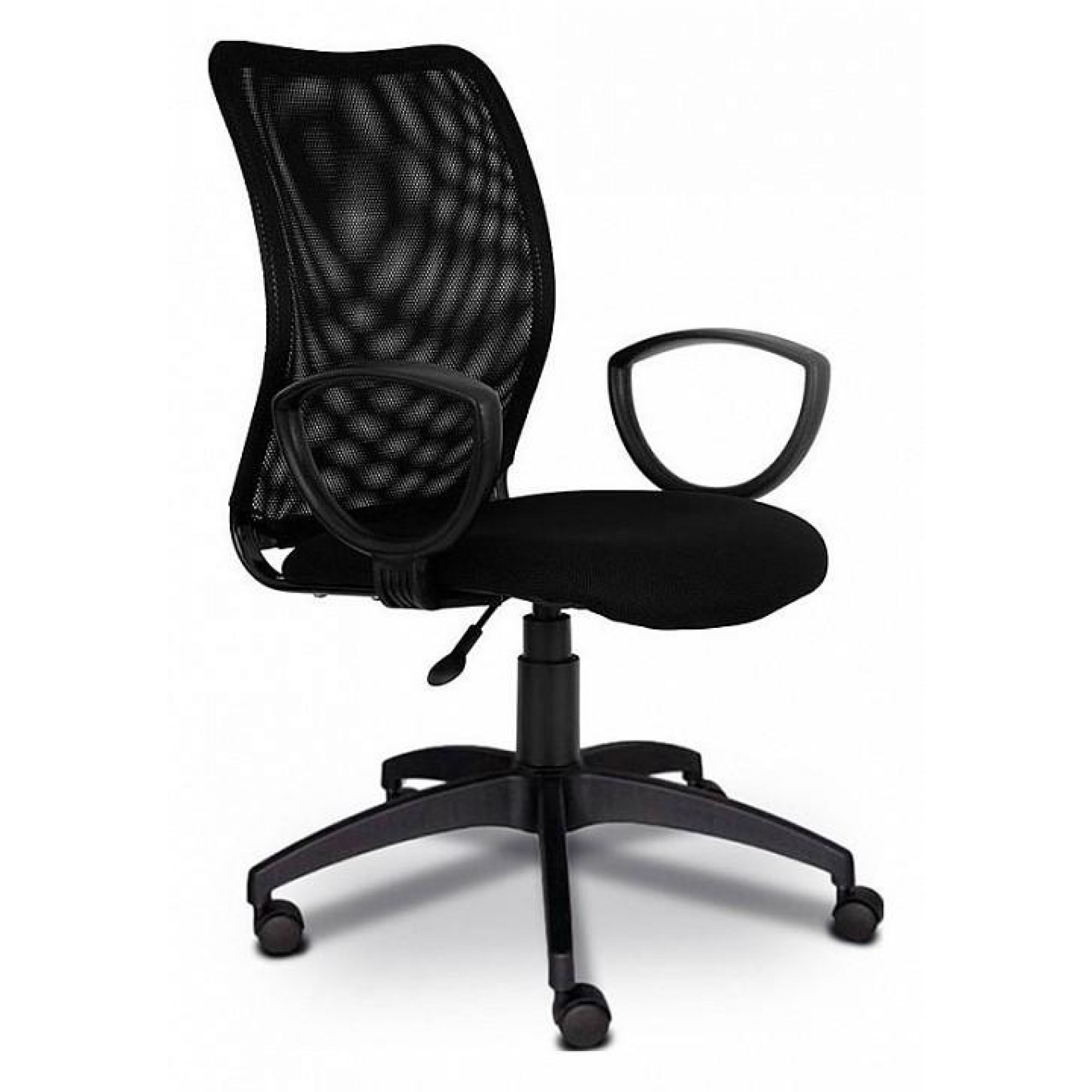 Кресло компьютерное Бюрократ CH-599AXSN черное    BUR_CH-599AXSN_black_TW-11