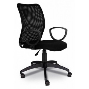 Кресло компьютерное Бюрократ CH-599AXSN черное    BUR_CH-599AXSN_black_TW-11