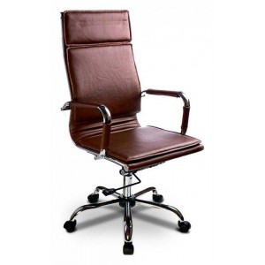 Кресло компьютерное Бюрократ CH-993 коричневое    BUR_CH-993_brown