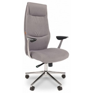 Кресло для руководителя Chairman Home Vista серый 640x500x1210-1305(CHA_7083048)