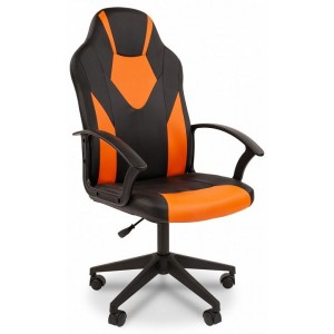 Кресло игровое Chairman СТ-17 Гейм оранжевый 490x620x1185-1280(CHA_7104025)