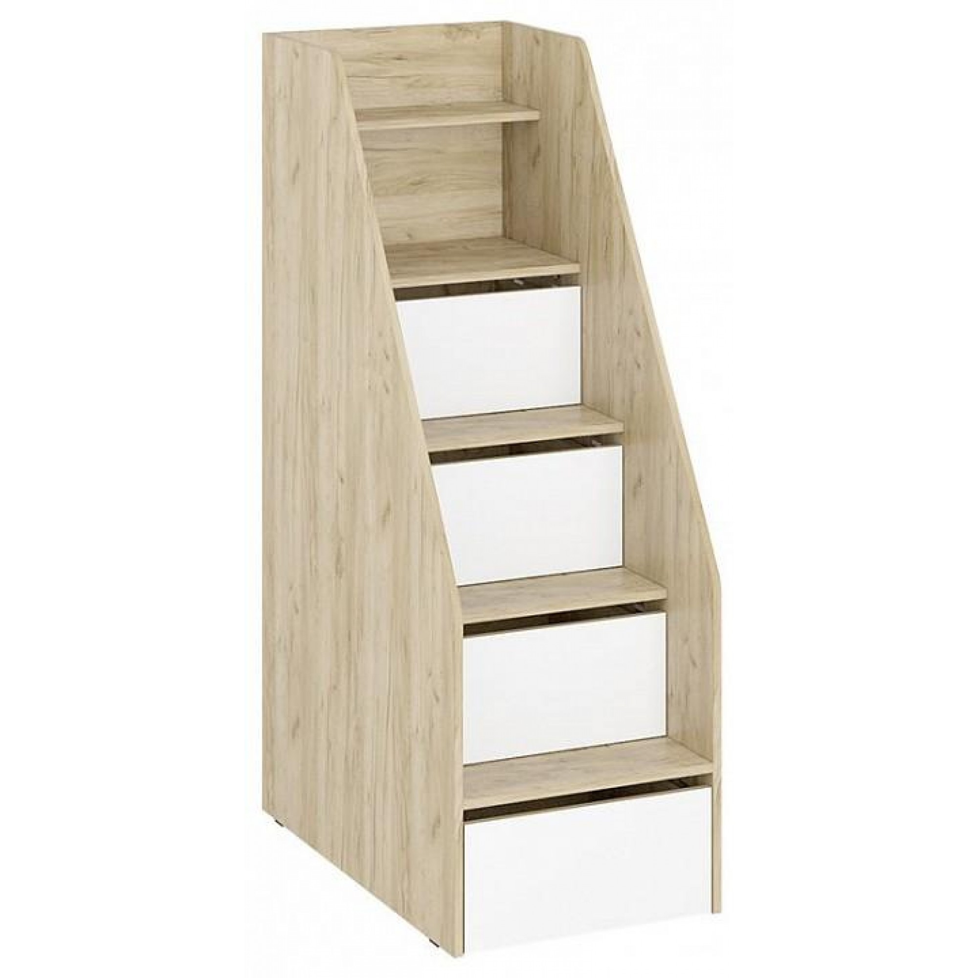 Лестница для кровати Мирра ЛТЯ-500 древесина серая нейтральная дуб CTR_NF-00003093_000049355
