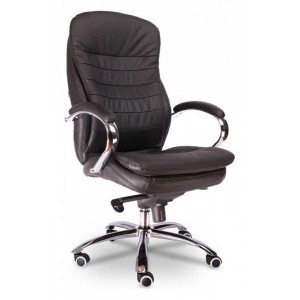 Кресло для руководителя Valencia M EC-330 Leather Black    EVP_202467