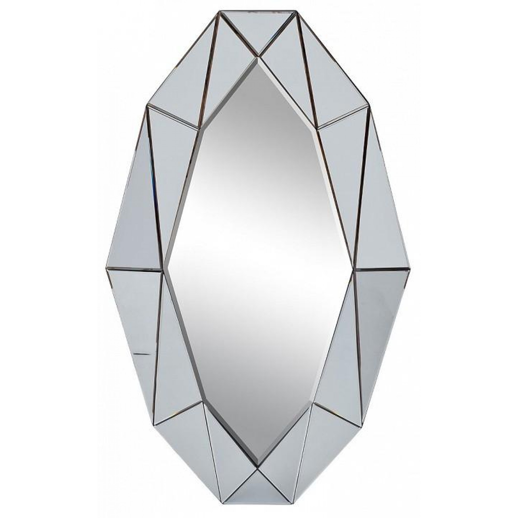 Зеркало настенное KFG133 серебро 710x30x1200(GRD_TT-00008392)