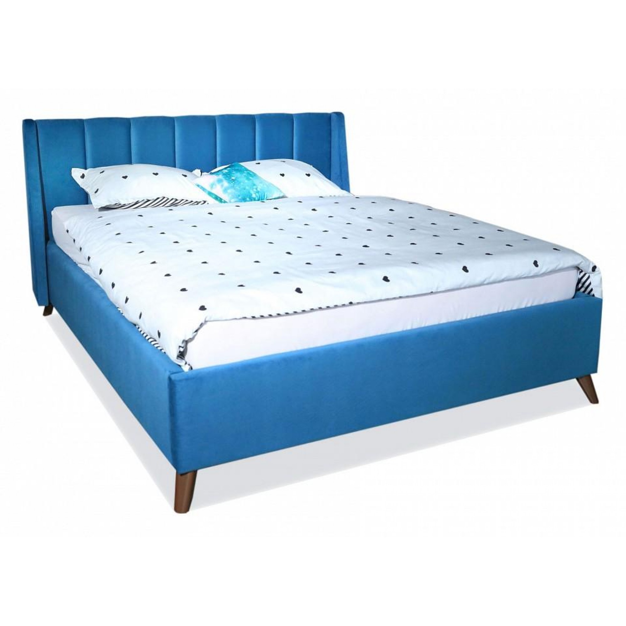 Кровать двуспальная Betsi с матрасом PROMO 2000x1600 NMB_TE-00002989