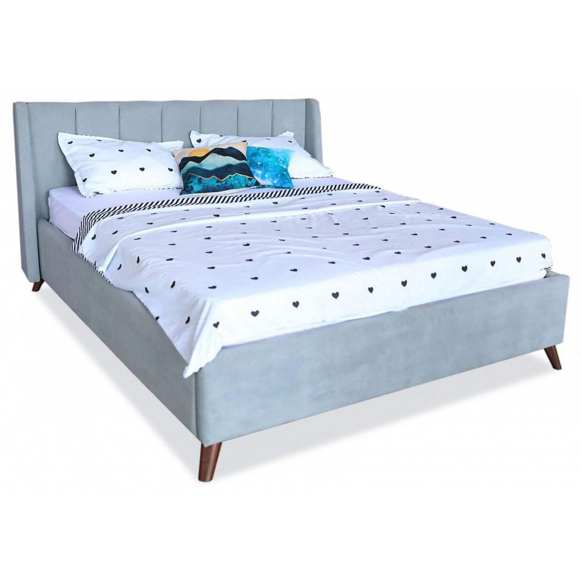 Кровать двуспальная Betsi с матрасом АСТРА 2000x1600 NMB_TE-00002997
