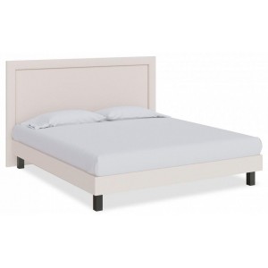 Кровать полутораспальная London Boxspring Standart  ORM_140-200-LondonBoxspringStandart-SavanaMilk