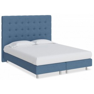 Кровать полутораспальная Madrid Boxspring Elite  ORM_140-200-MadridBoxspringElite-TetraBlue