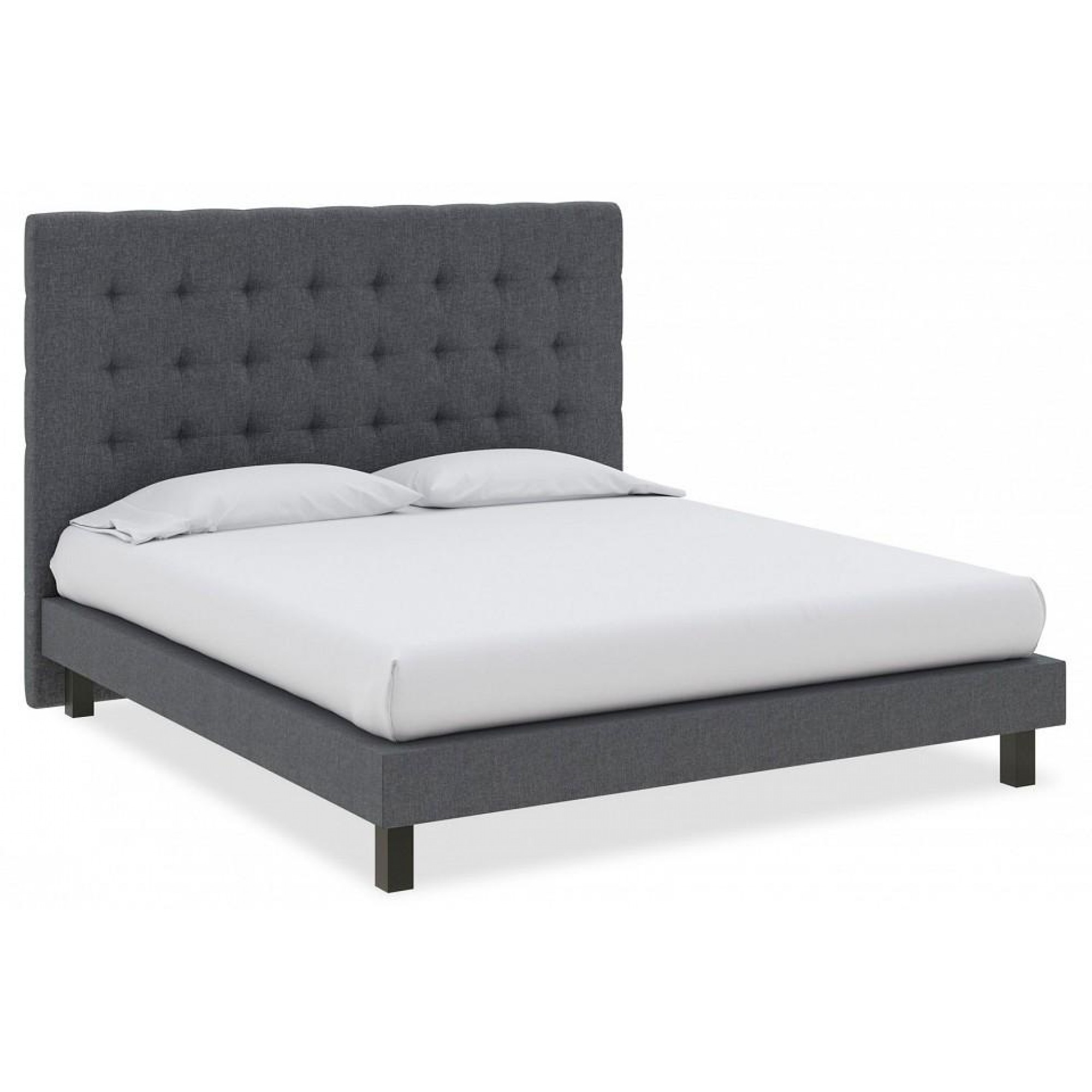 Кровать полутораспальная Madrid Boxspring Standart  ORM_140-200-MadridBoxspringStandart-SavanaGrey