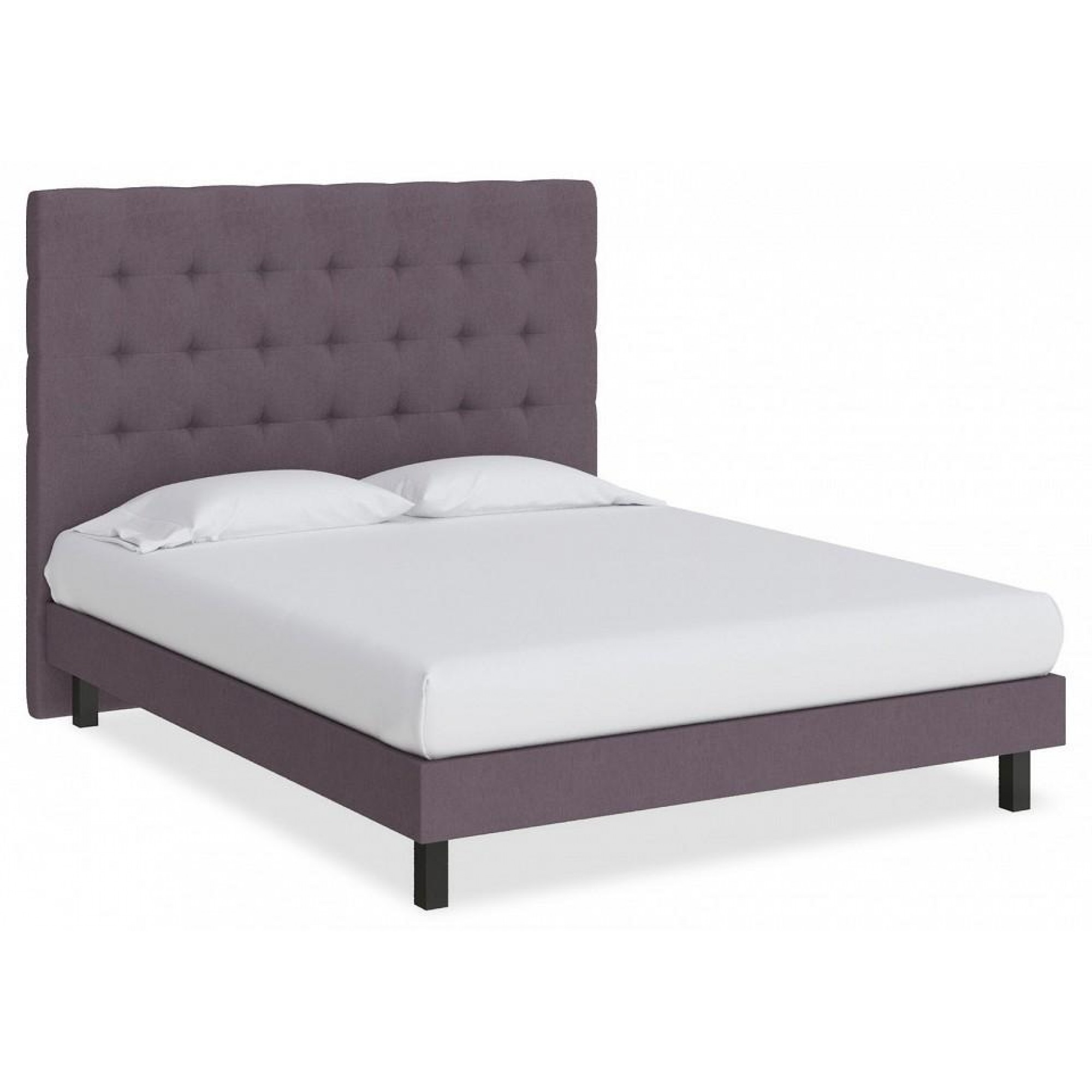 Кровать полутораспальная Madrid Boxspring Standart  ORM_140-200-MadridBoxspringStandart-TetraPlum