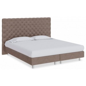 Кровать полутораспальная Paris Boxspring Elite  ORM_140-200-ParisBoxspringElite-LoftyCoffee