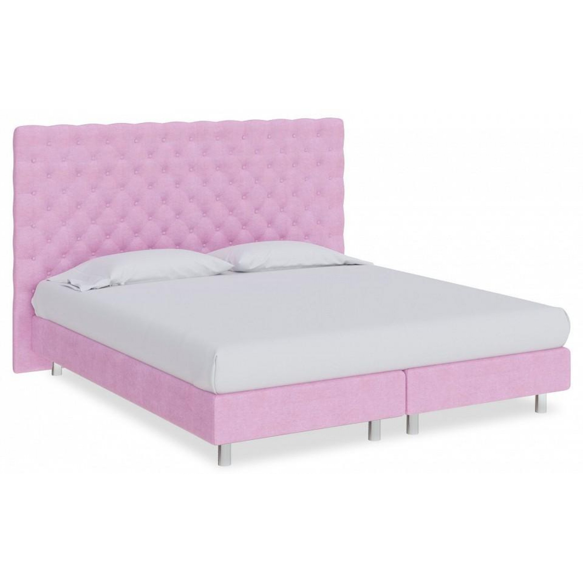 Кровать полутораспальная Paris Boxspring Elite  ORM_140-200-ParisBoxspringElite-LoftyLilac