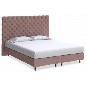 Кровать полутораспальная Paris Boxspring Lift  ORM_140-200-ParisBoxspringLift-UltraHotChocolate