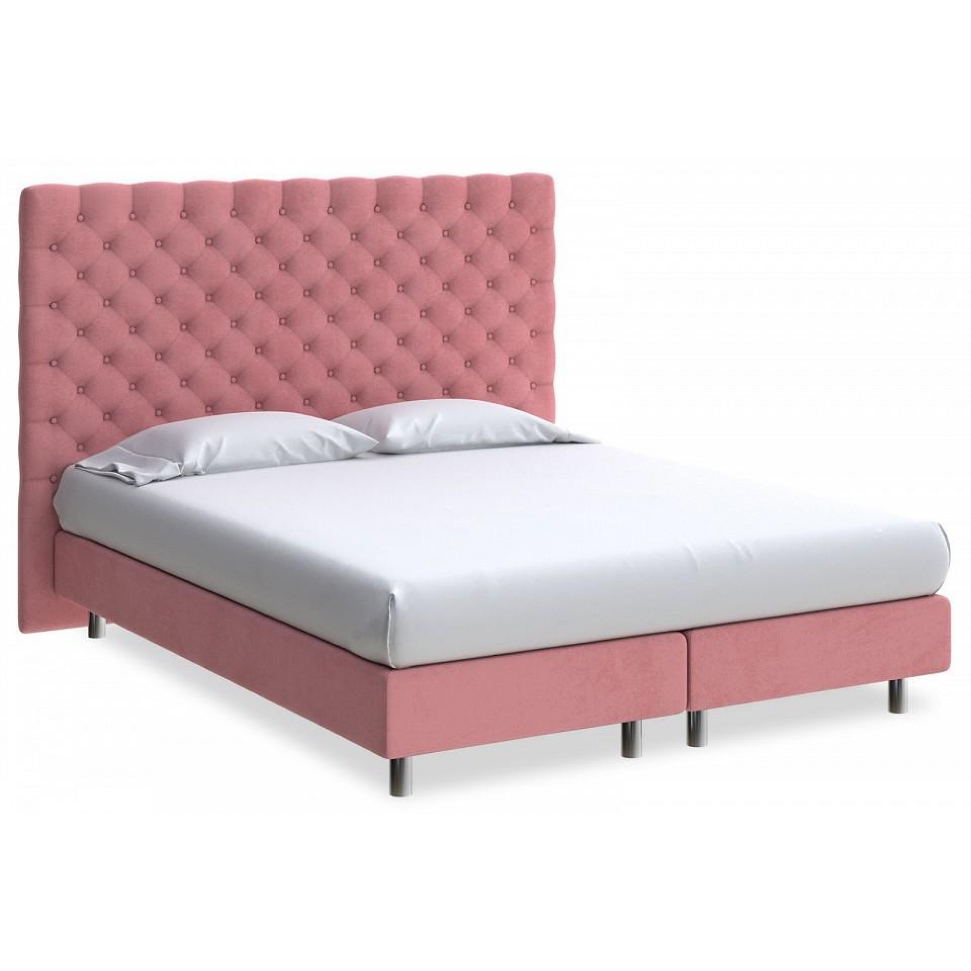 Кровать двуспальная Paris Boxspring Elite  ORM_160-200-ParisBoxspringElite-UltraBerrySorbet