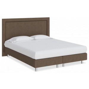 Кровать односпальная London Boxspring Elite  ORM_90-200-LondonBoxspringElite-TetraNut