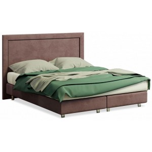 Кровать односпальная London Boxspring Lift  ORM_90-200-LondonBoxspringLift-UltraHotChocolate