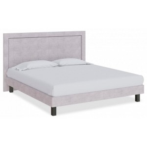 Кровать односпальная London Boxspring Standart  ORM_90-200-LondonBoxspringStandart-LoftyGrey