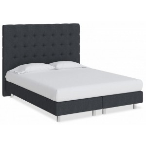 Кровать односпальная Madrid Boxspring Elite  ORM_90-200-MadridBoxspringElite-TetraGraphite