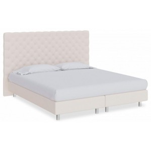 Кровать односпальная Paris Boxspring Elite  ORM_90-200-ParisBoxspringElite-SavanaMilk