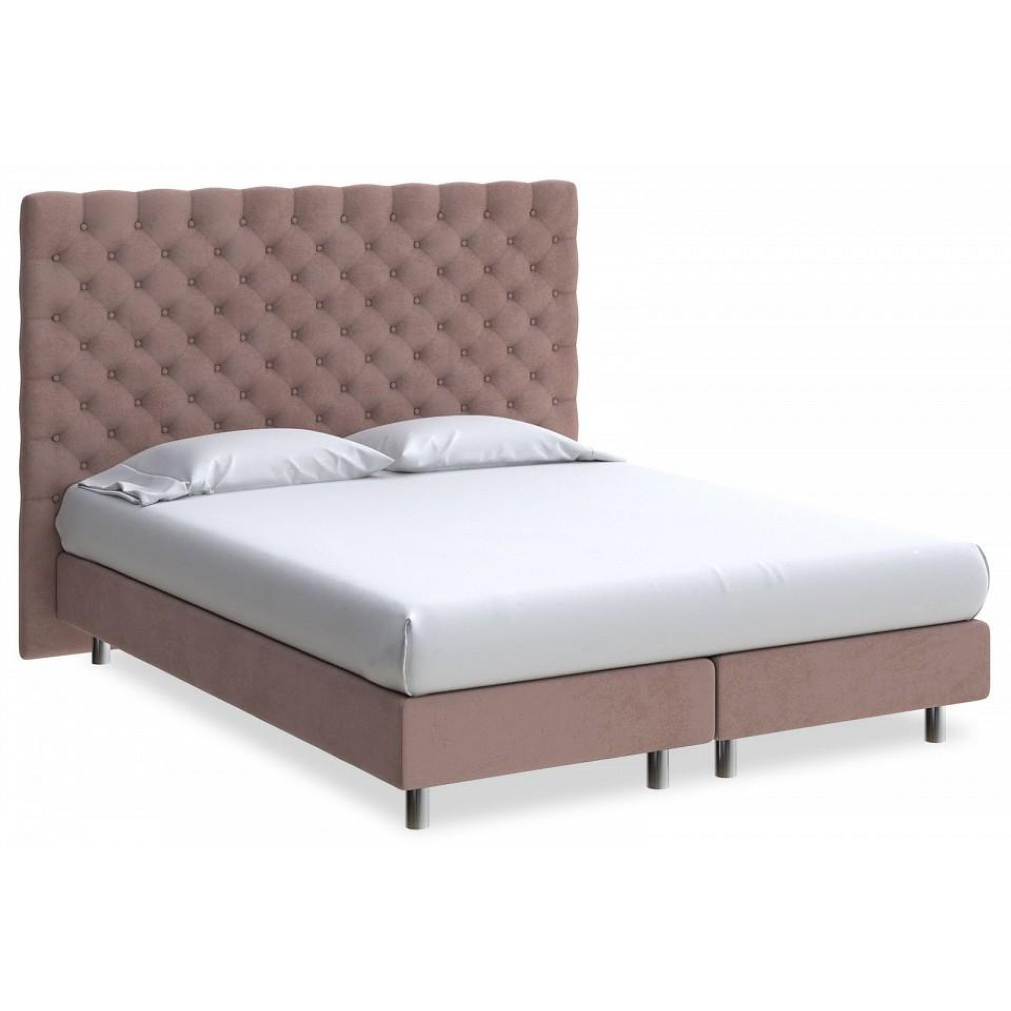 Кровать односпальная Paris Boxspring Lift  ORM_90-200-ParisBoxspringLift-UltraHotChocolate