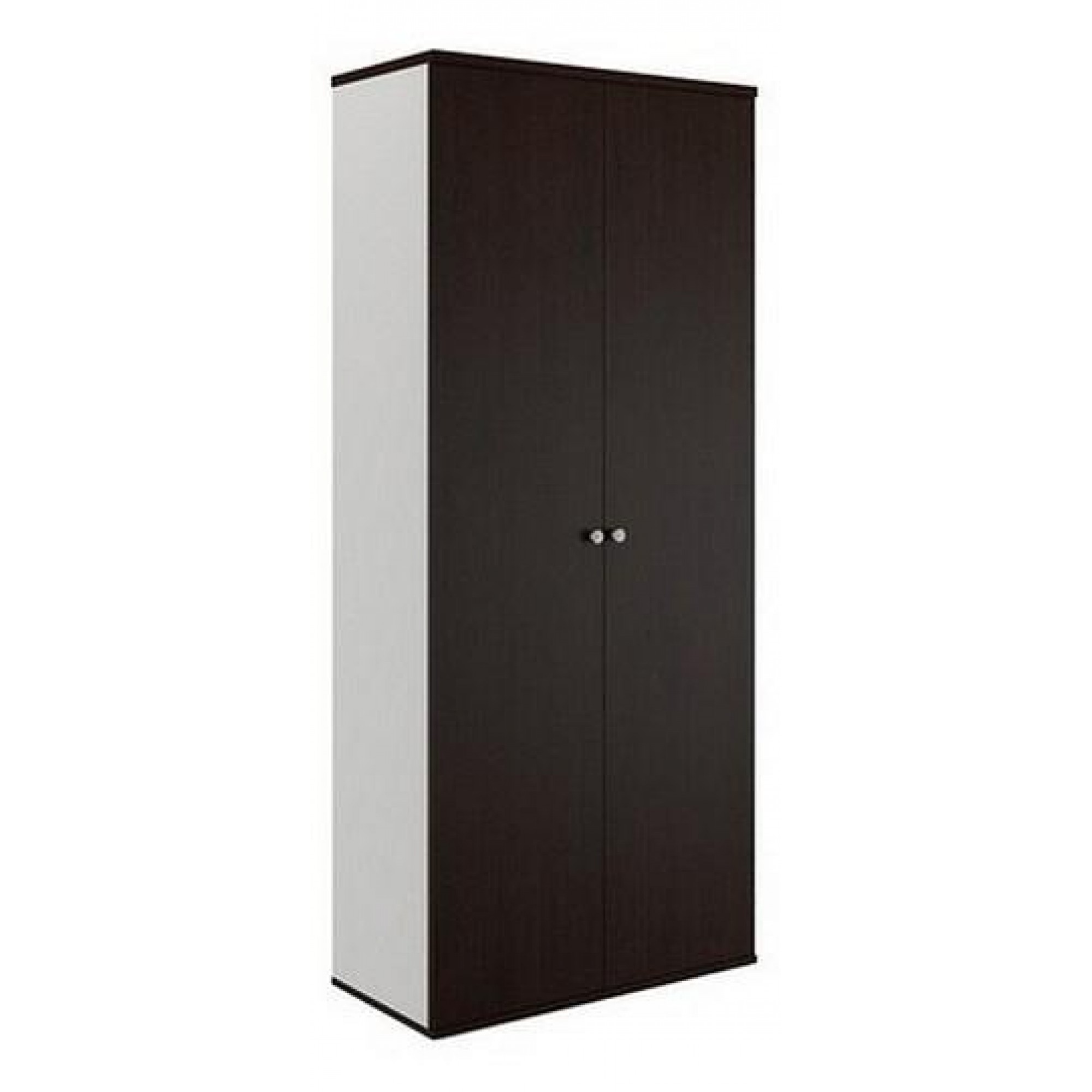 Шкаф платяной Свифт-8 древесина коричневая темная дуб 900x450x2000(POI_POI27750202)