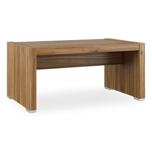 Стол журнальный Solid древесина коричневая нейтральная орех 1000x600x480(POI_SOL29760003)