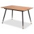 Стол обеденный Месси древесина коричневая светлая дуб 1200x800x750(RST_4104281h_DubKorb12)