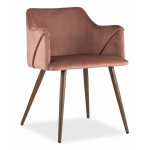 Кресло Монарх розовый 530x750x540(SGR_ALDRIDGE_ROSE)