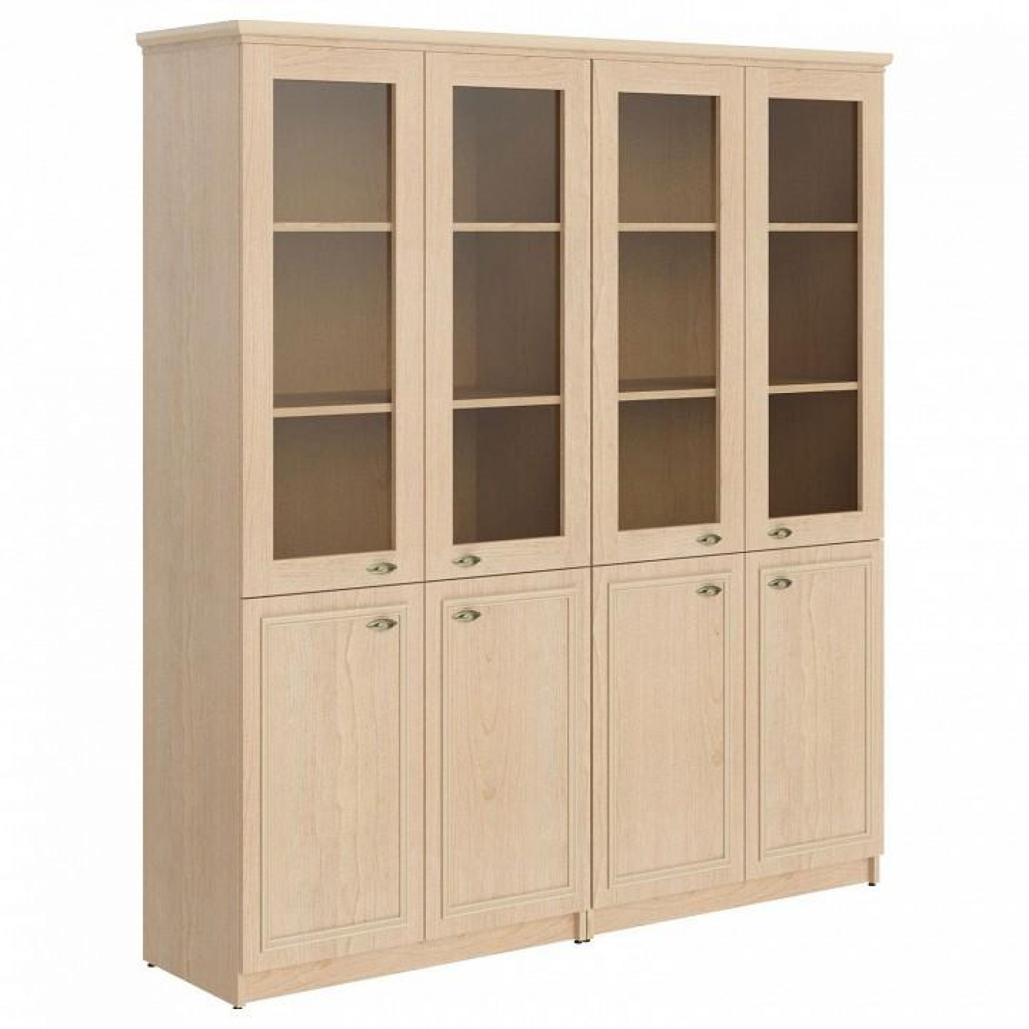 Шкаф книжный Raut RHC 180.2 древесина коричневая светлая древесина 1808х466х2023(SKY_00-07013204)