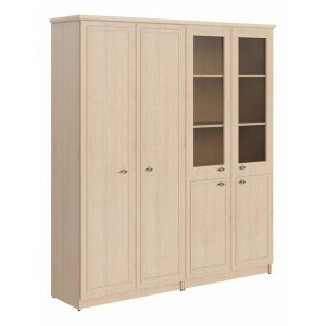 Шкаф книжный Raut RHC 180.6 древесина коричневая светлая древесина 1808x466x2023(SKY_00-07013940)