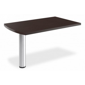 Стол приставной Born B 302.1 древесина коричневая темная венге 1300x800x750(SKY_sk-01230661)