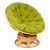 Кресло-качалка Papasan W23 01B зеленый TET_13756
