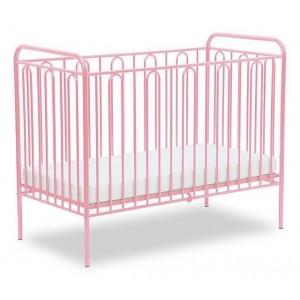Кроватка Polini kids Vintage 110 розовый 1250x642x1000(TPL_0001648_4)