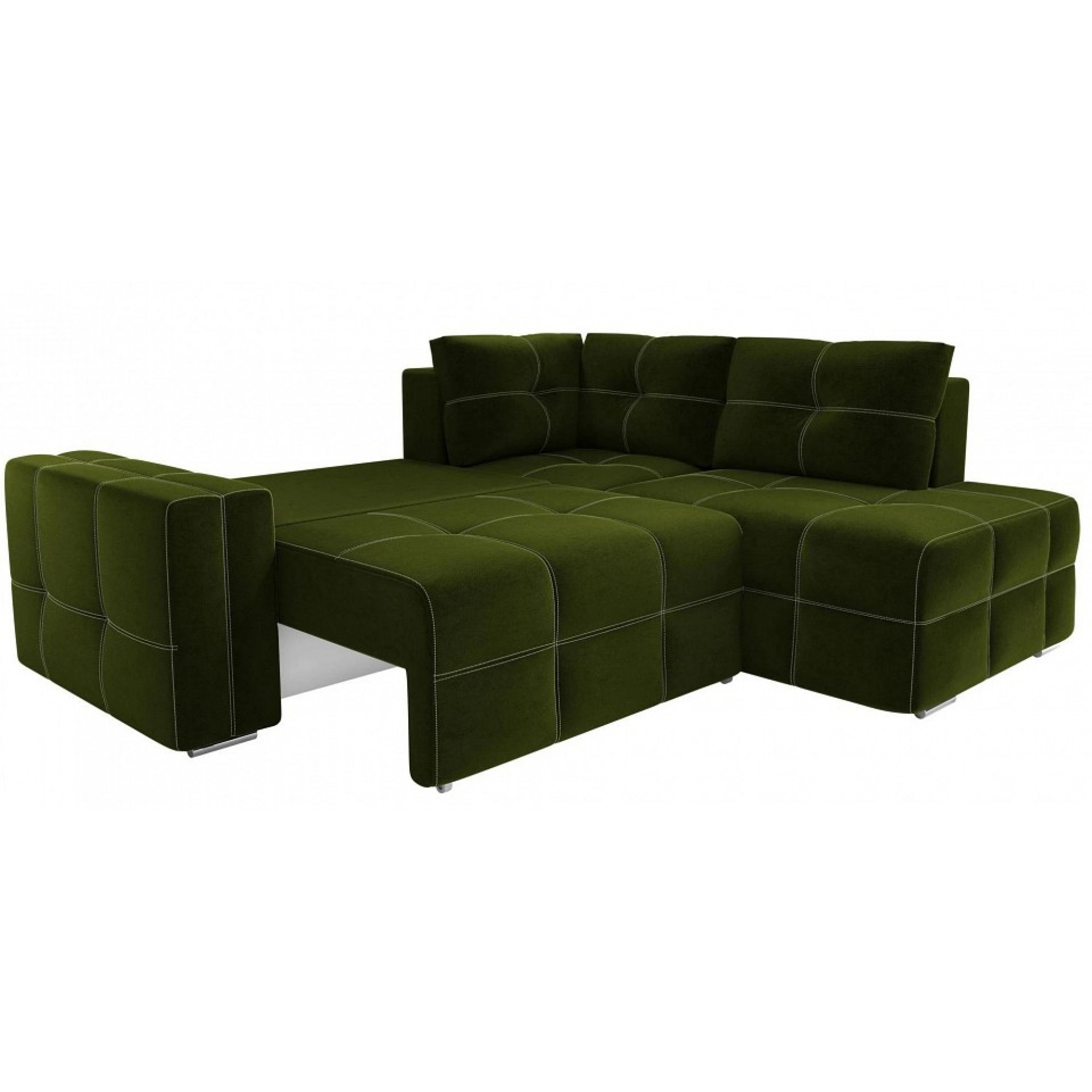 Диван-кровать Леос зеленый SMR_A0071456050_R