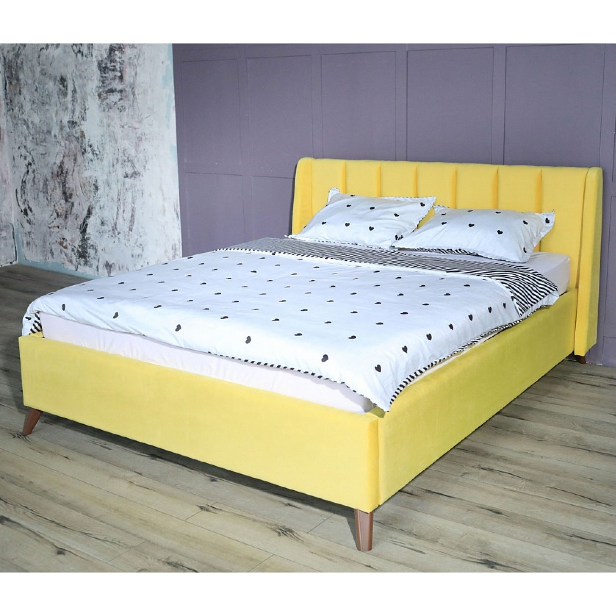 Кровать двуспальная Betsi с матрасом PROMO 2000x1600 NMB_TE-00002990