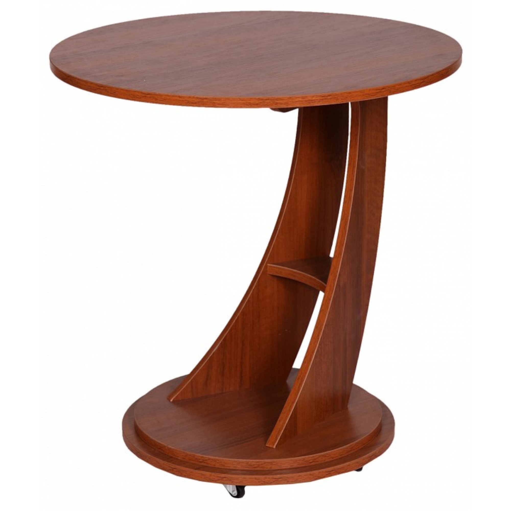 Стол придиванный Акцент-2 древесина коричневая нейтральная орех ML_005845