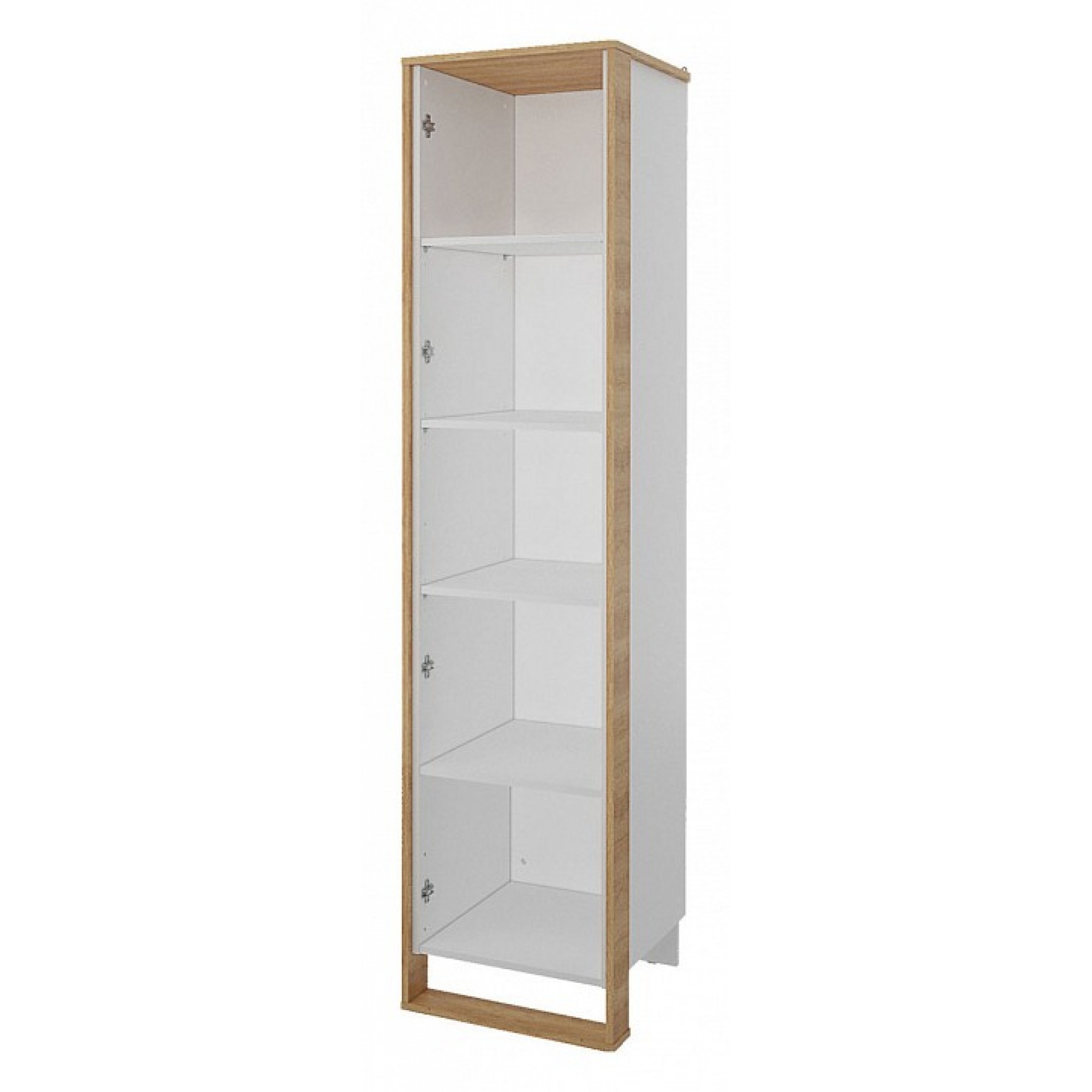 Шкаф для белья Сити СТЛ.336.08 древесина коричневая светлая дуб 480x525x2015(STL_2018033600800)