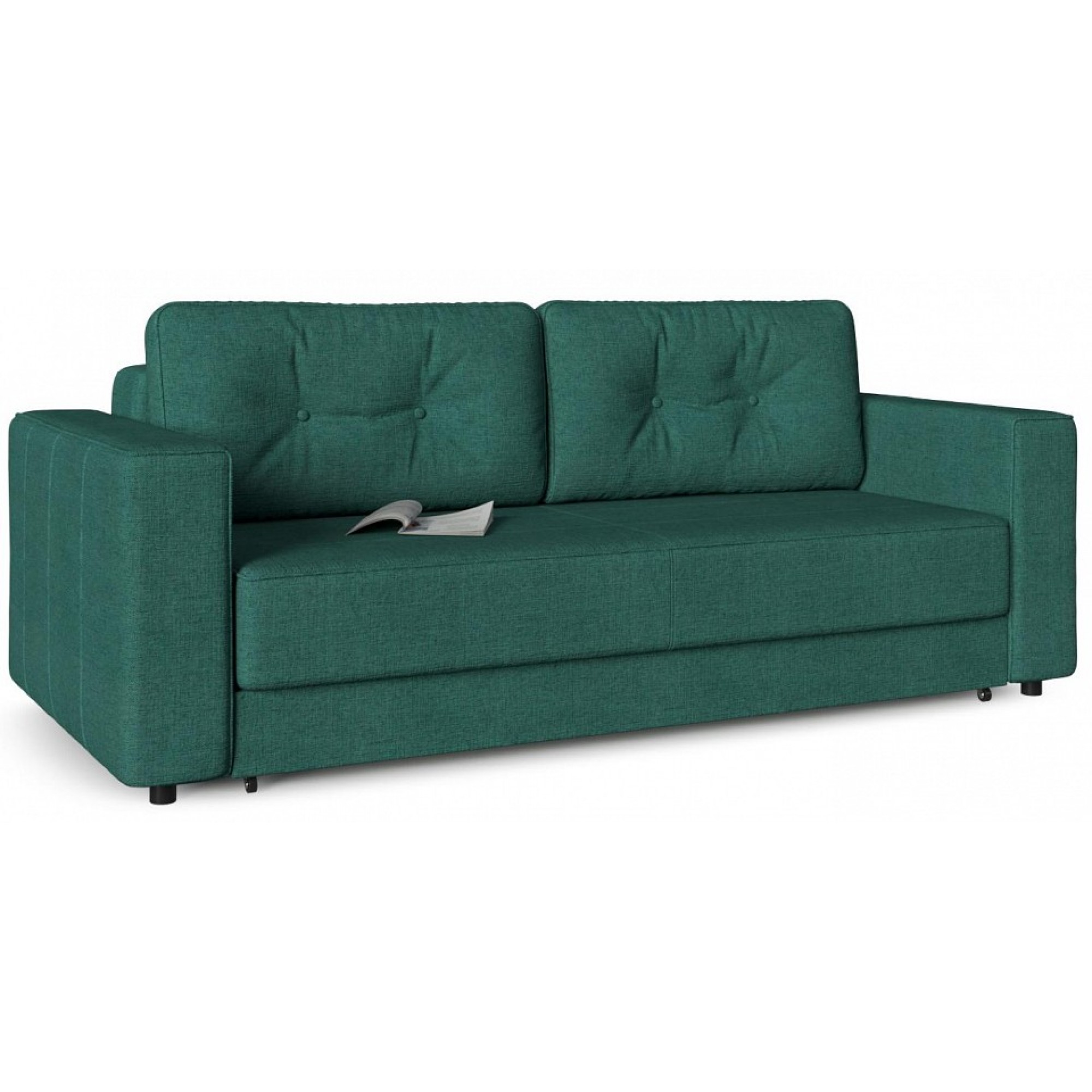 Диван-кровать Принстон (Менли) зеленый SMR_A2491530158