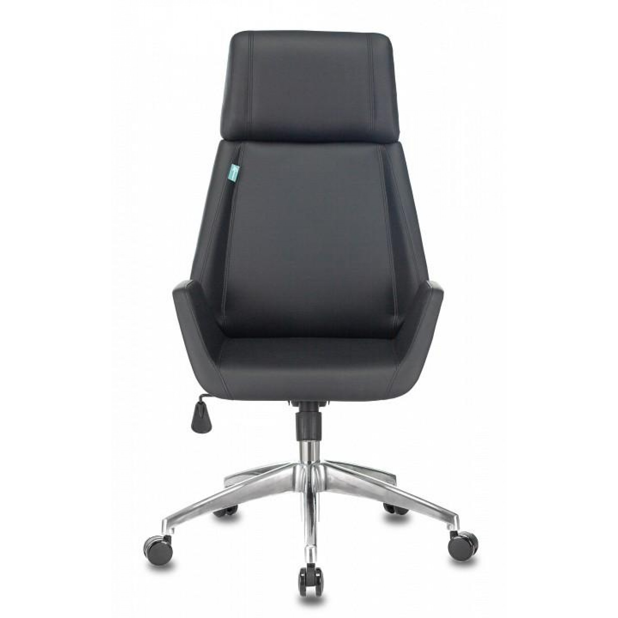 Кресло для руководителя _Optimum/WH/BLACK черный 590x690x1165-1285(BUR_1204096)