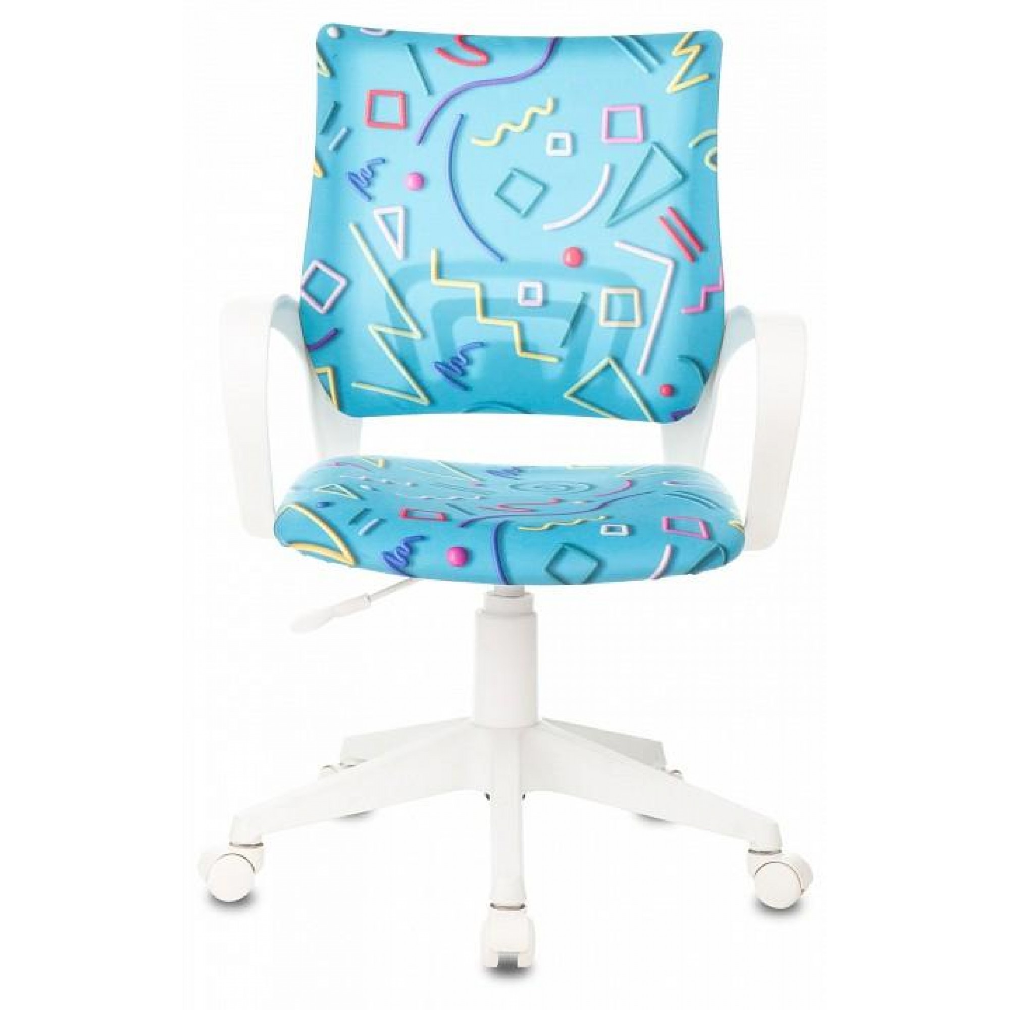 Кресло компьютерное KD-W4 голубой 580x440x890-985(BUR_1623216)