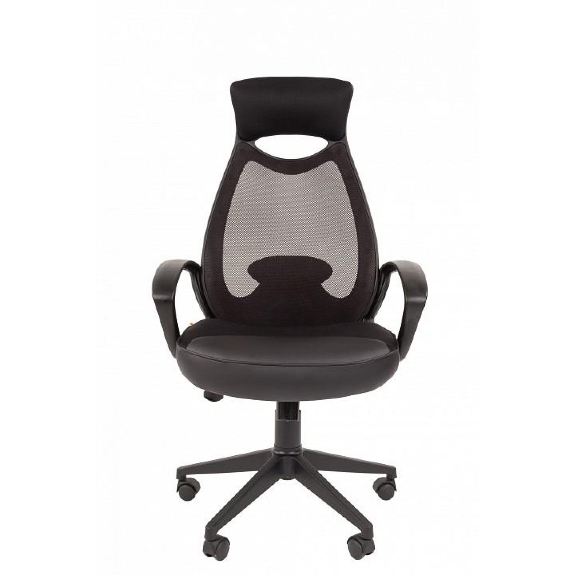 Кресло для руководителя Chairman 840 черный 645x600x1180-1280(CHA_7025290)