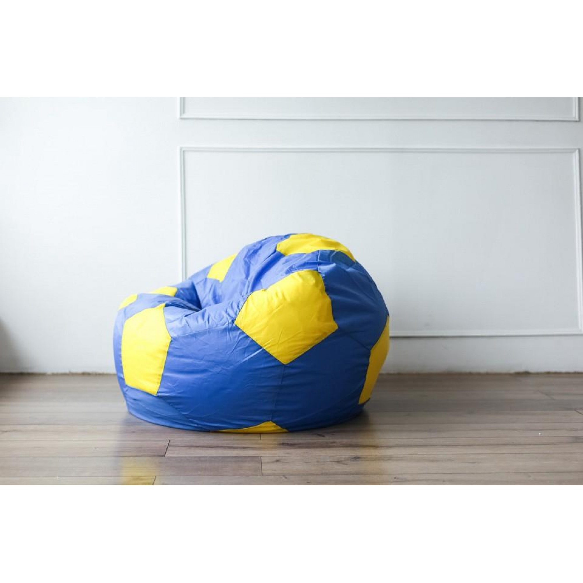 Кресло-мешок Мяч Сине-Желтый (Оксфорд)    DRB_4067