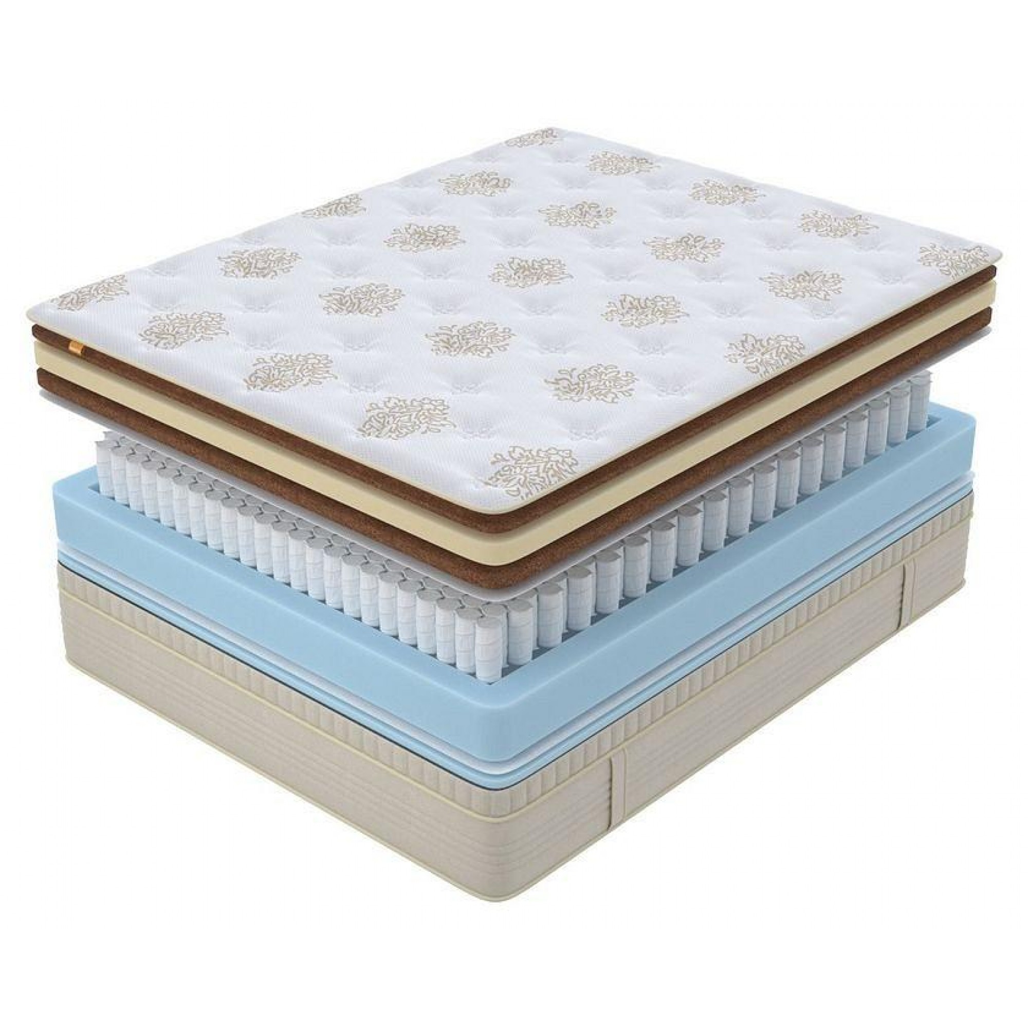 Матрас полутораспальный Orto Premium Hard 2000x1400    ORM_140-200_Orto-Premium-Hard-Beige-Lux