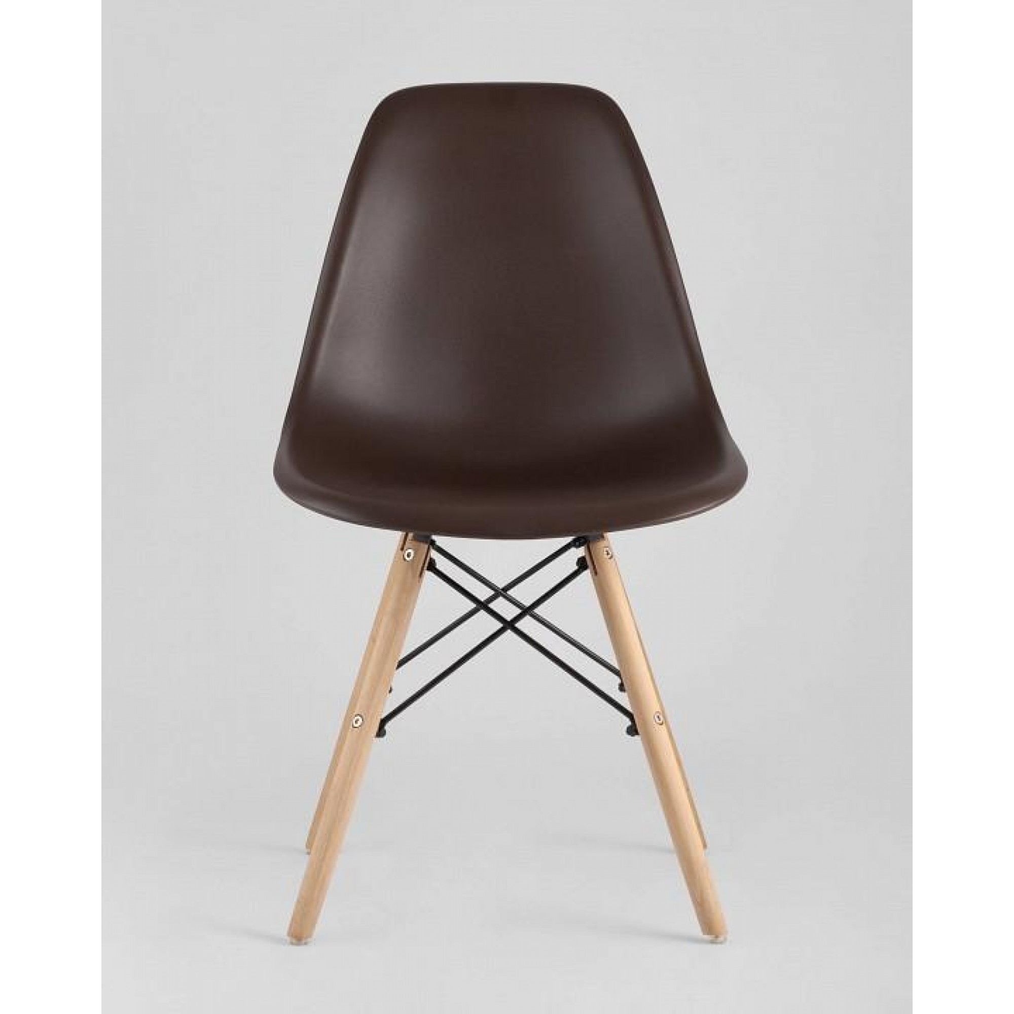 Стул Eames    SGR_8056PP-BROWN-66009